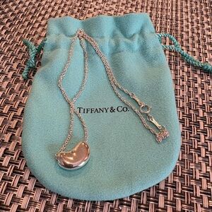 Tiffany & Co. Silver Bean Necklace